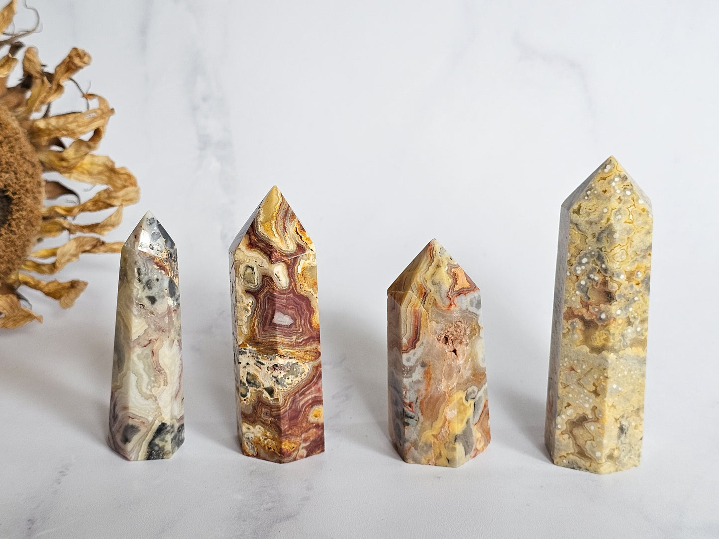 Crazy Lace Agate Towers