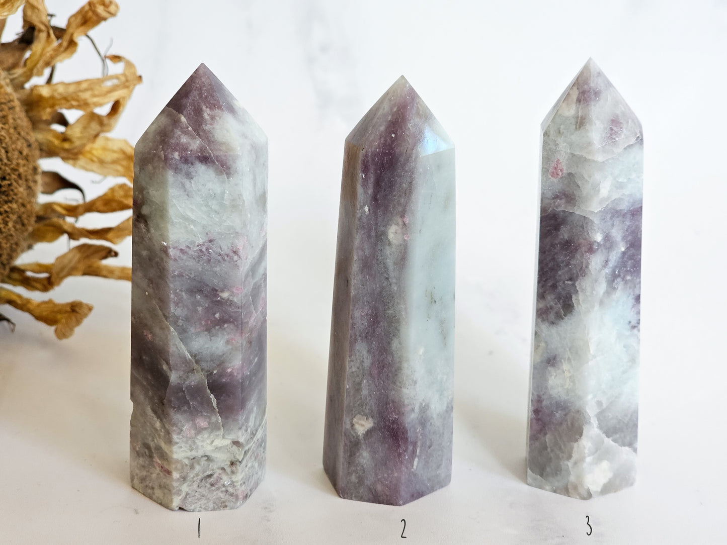 Pink Tourmaline Towers