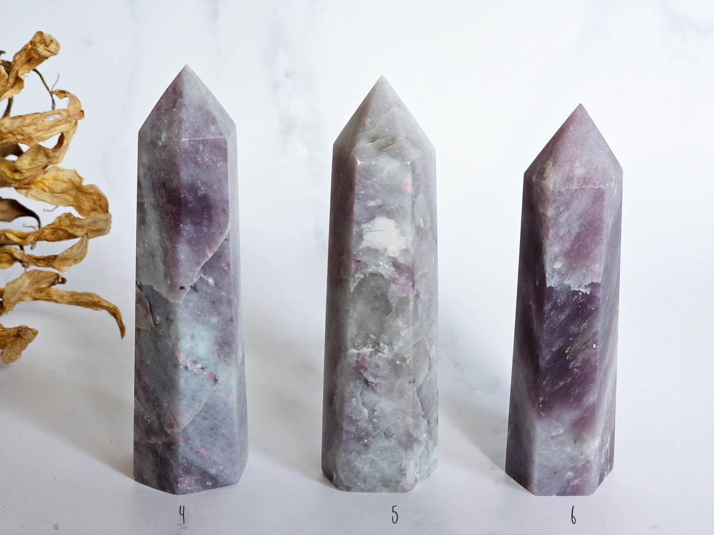 Pink Tourmaline Towers