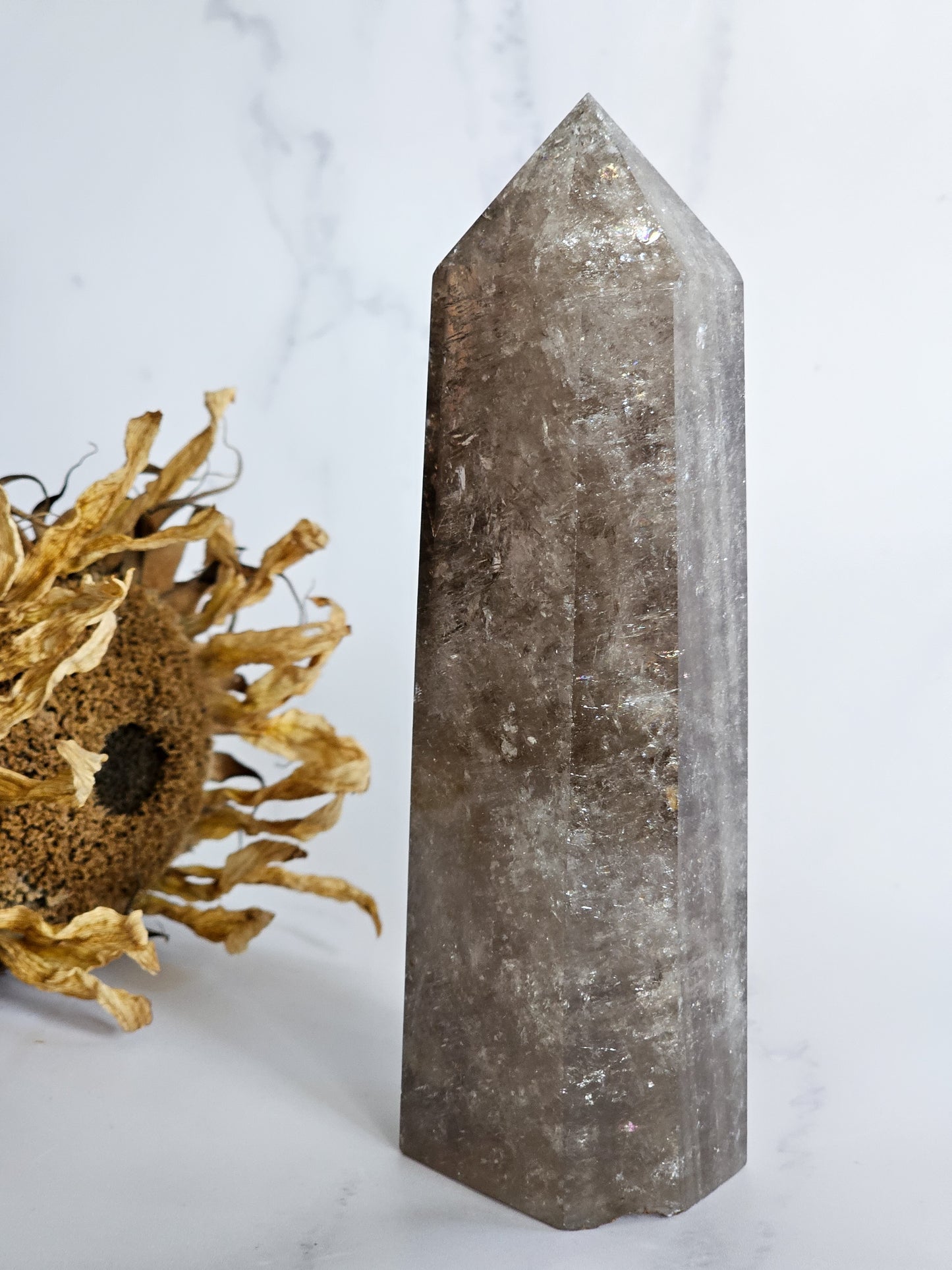 Smokey Quartz Tower