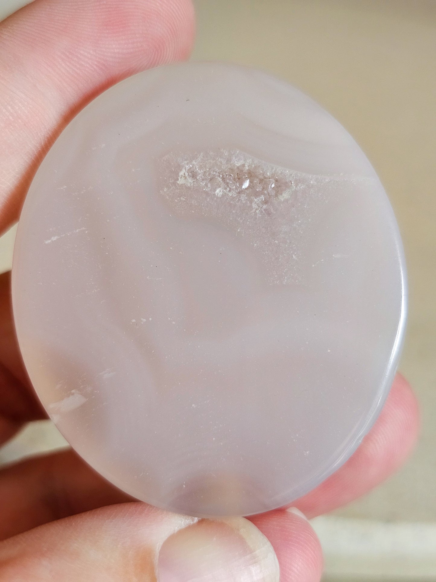 Flower Agate Disc