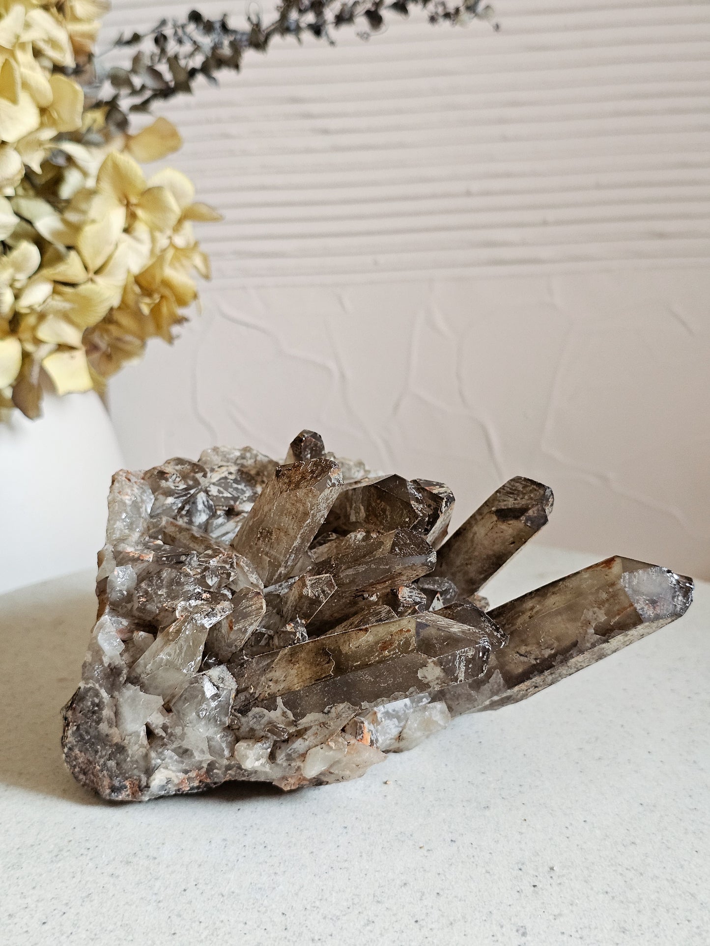 Smokey Quartz Cluster