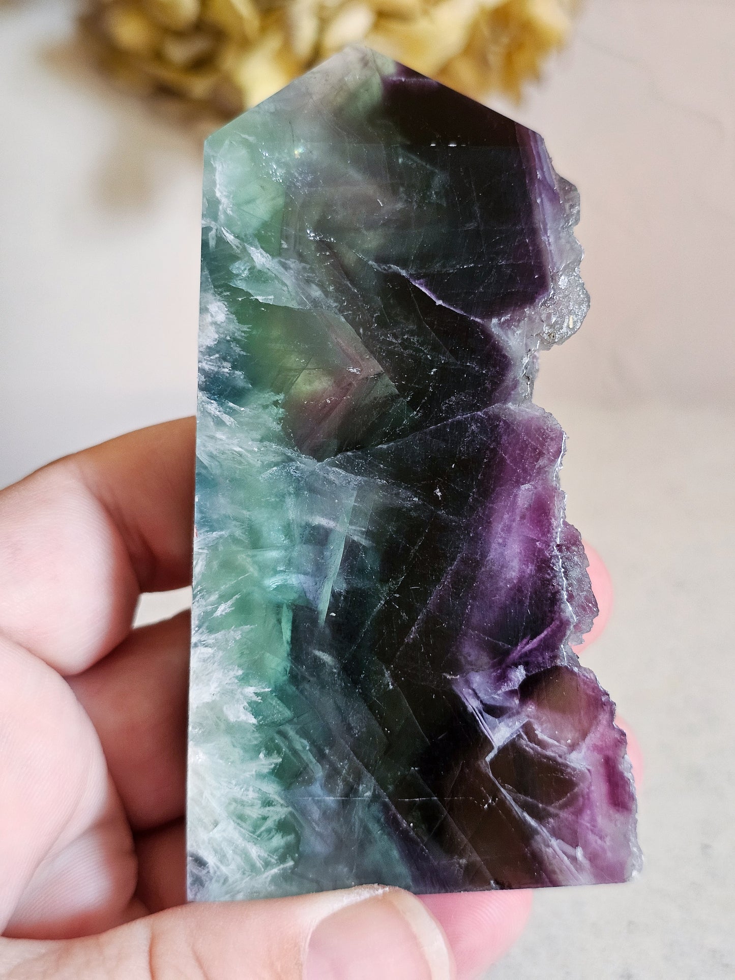 Fluorite Towers (Raw Edge)