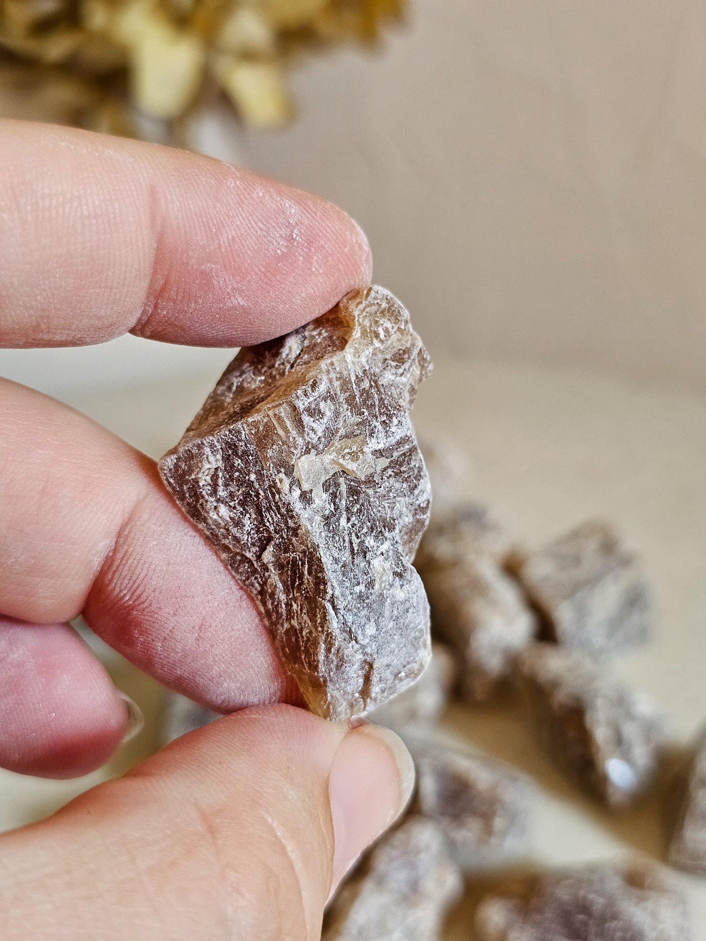 Honey Calcite Rough