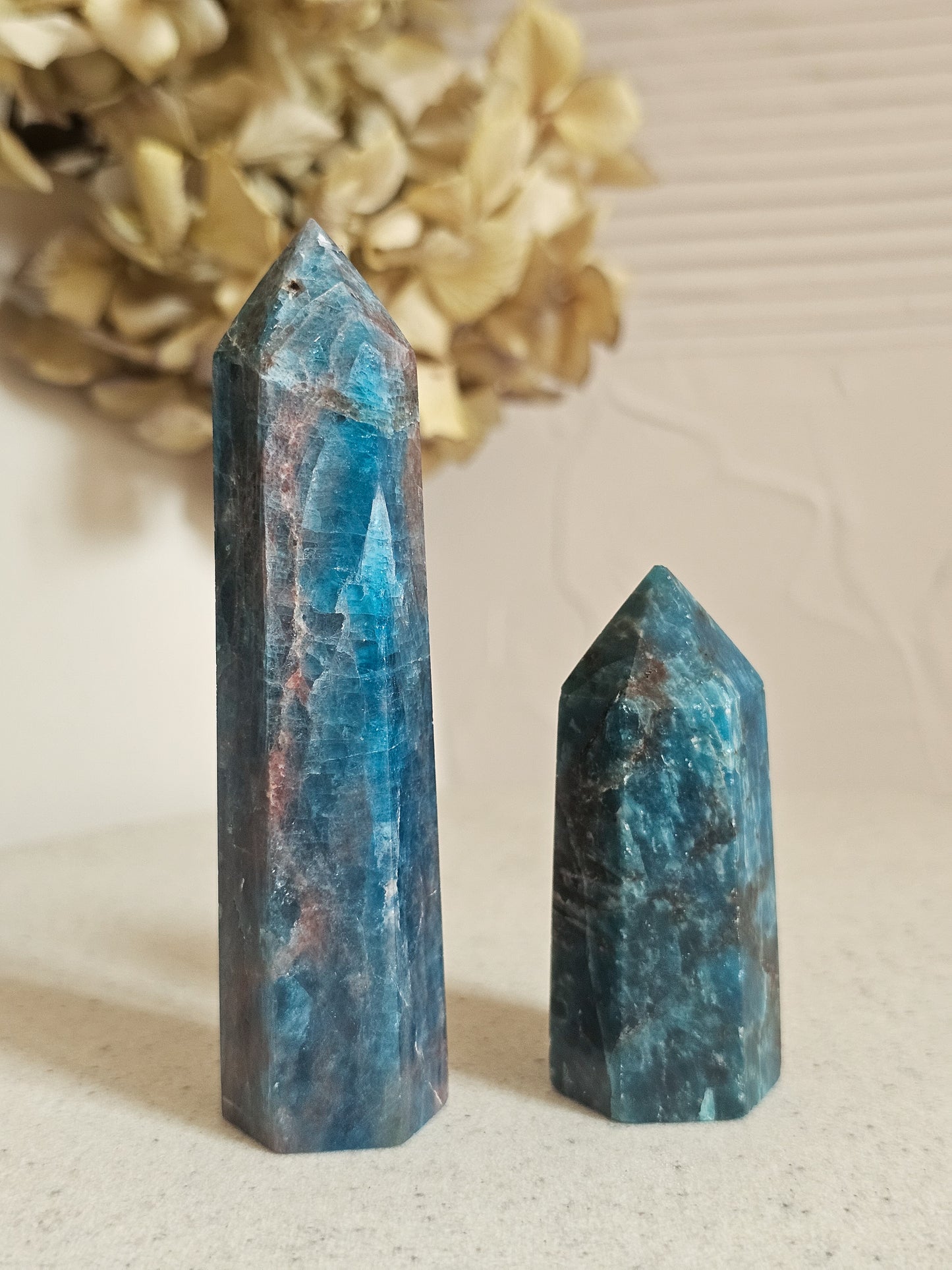Blue Apatite Towers