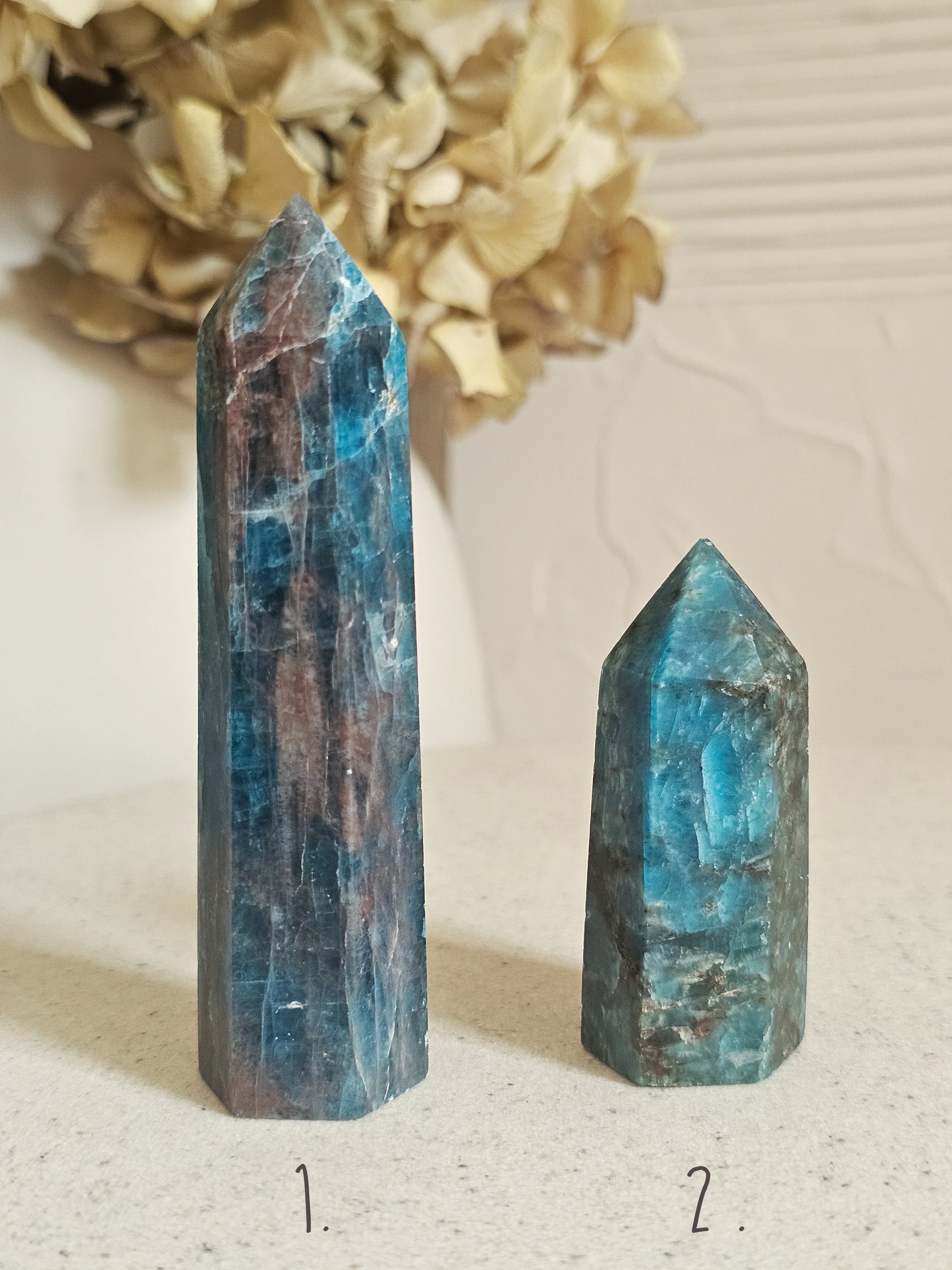 Blue Apatite Towers