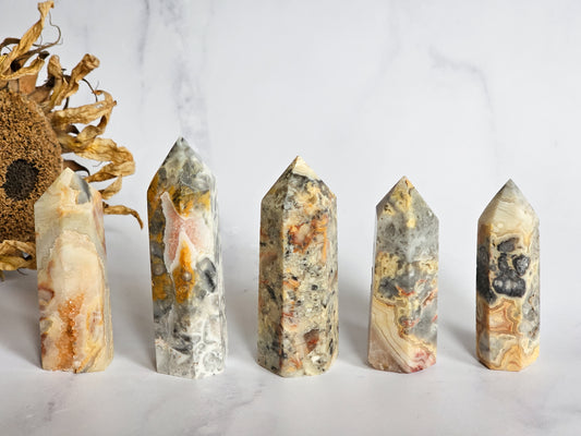 Crazy Lace Agate Towers