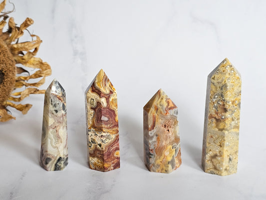 Crazy Lace Agate Towers
