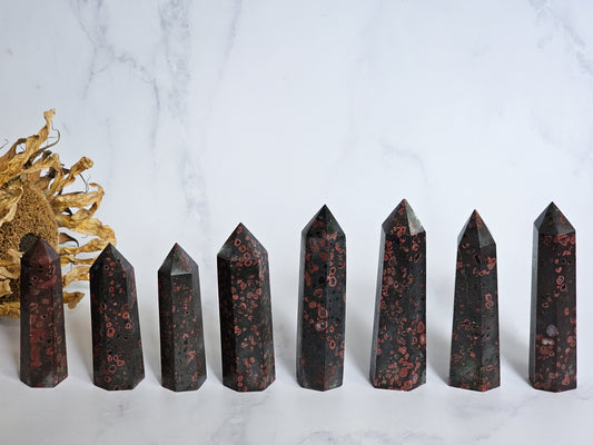 Plum Blossom Jasper Towers