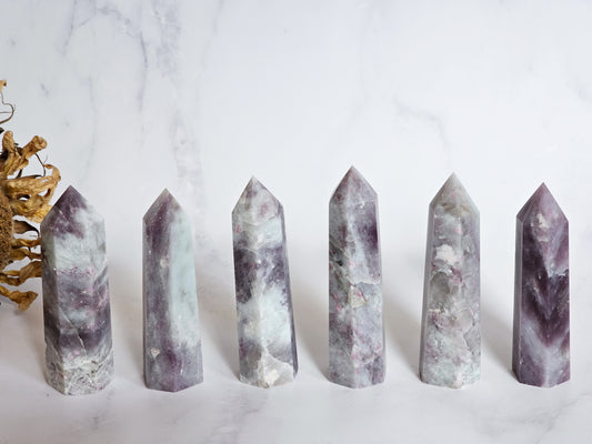 Pink Tourmaline Towers