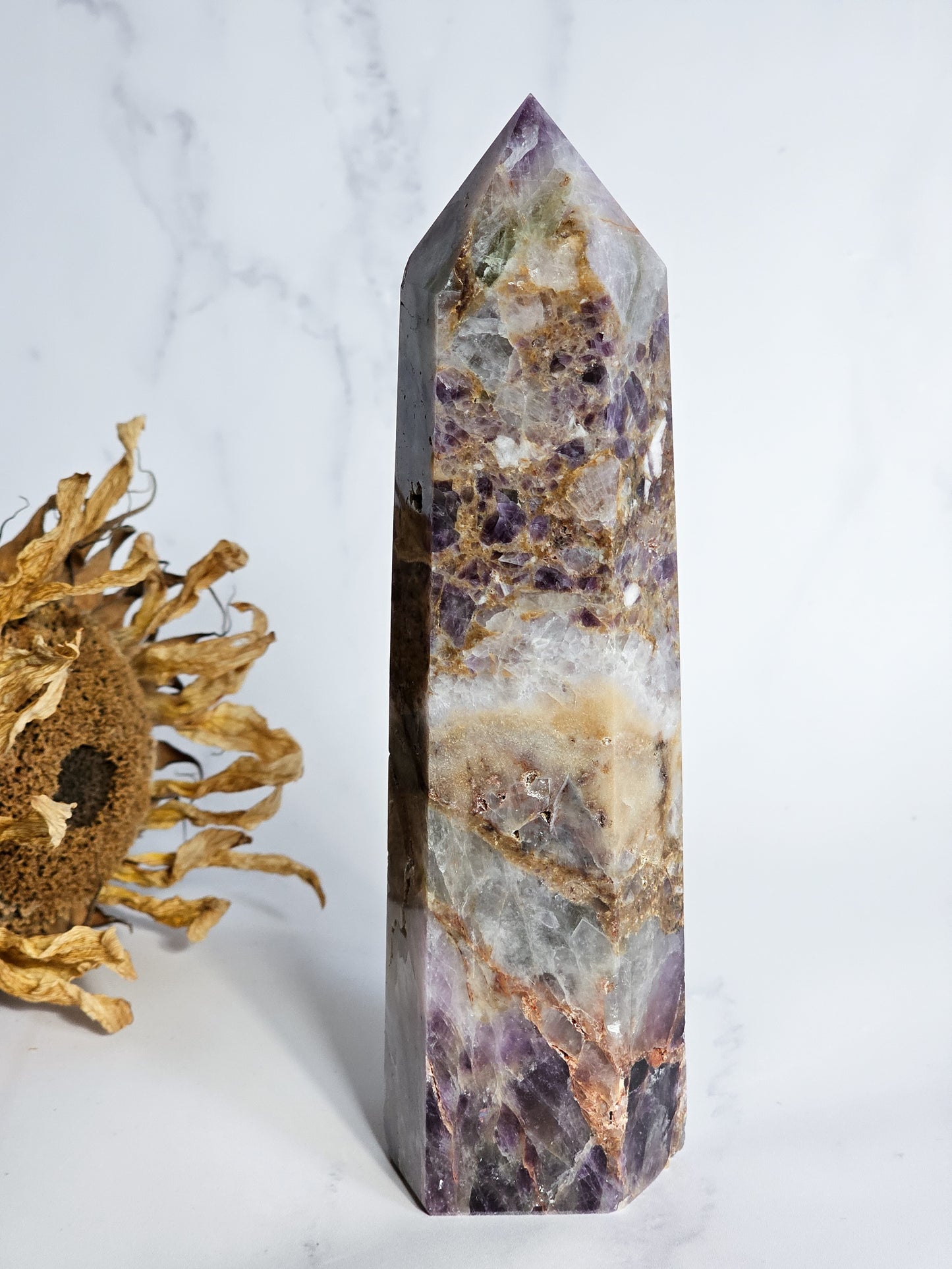 Chevron Amethyst Tower