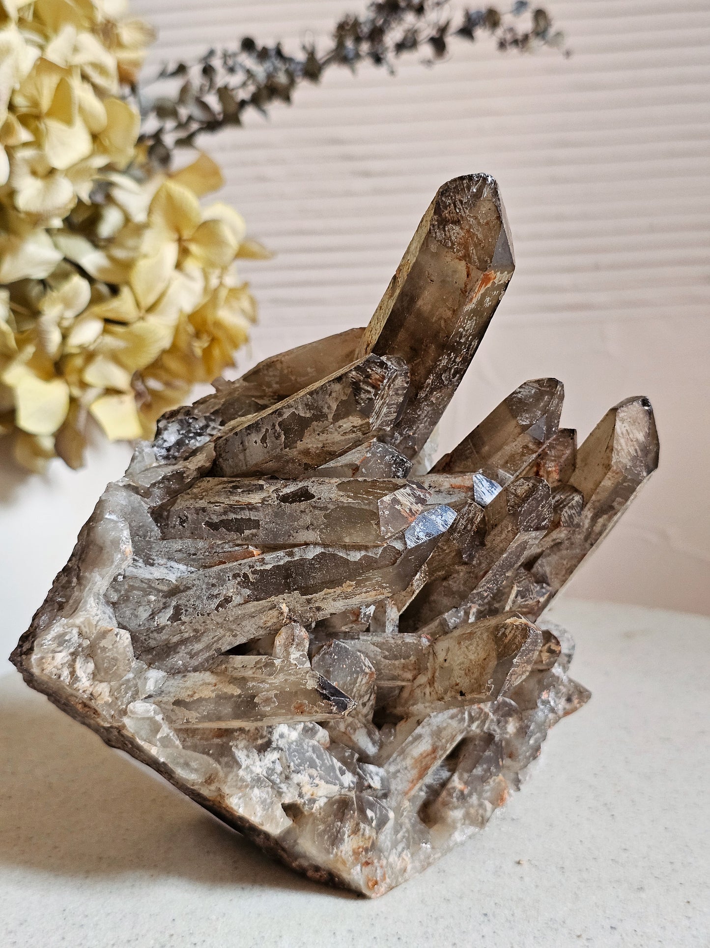Smokey Quartz Cluster