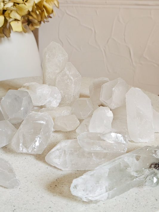 Clear Quartz Natural Point