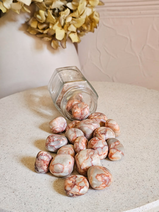 Red Vein Jasper Tumbles