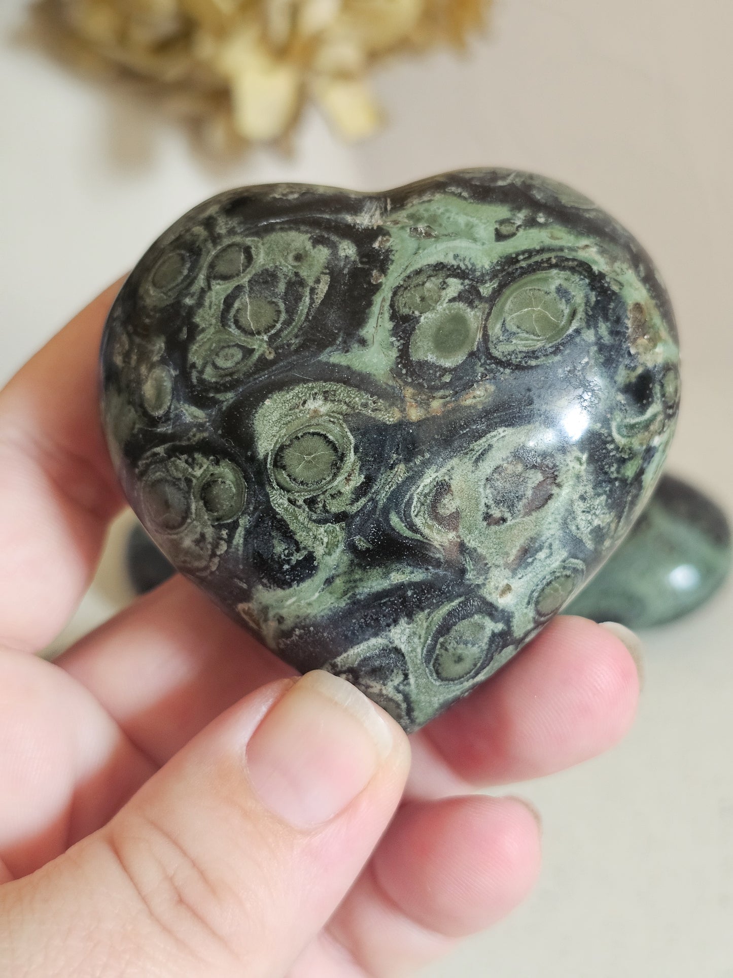 Kambaba Jasper Hearts